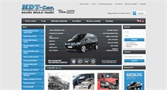 Desktop Screenshot of hdtcar.cz